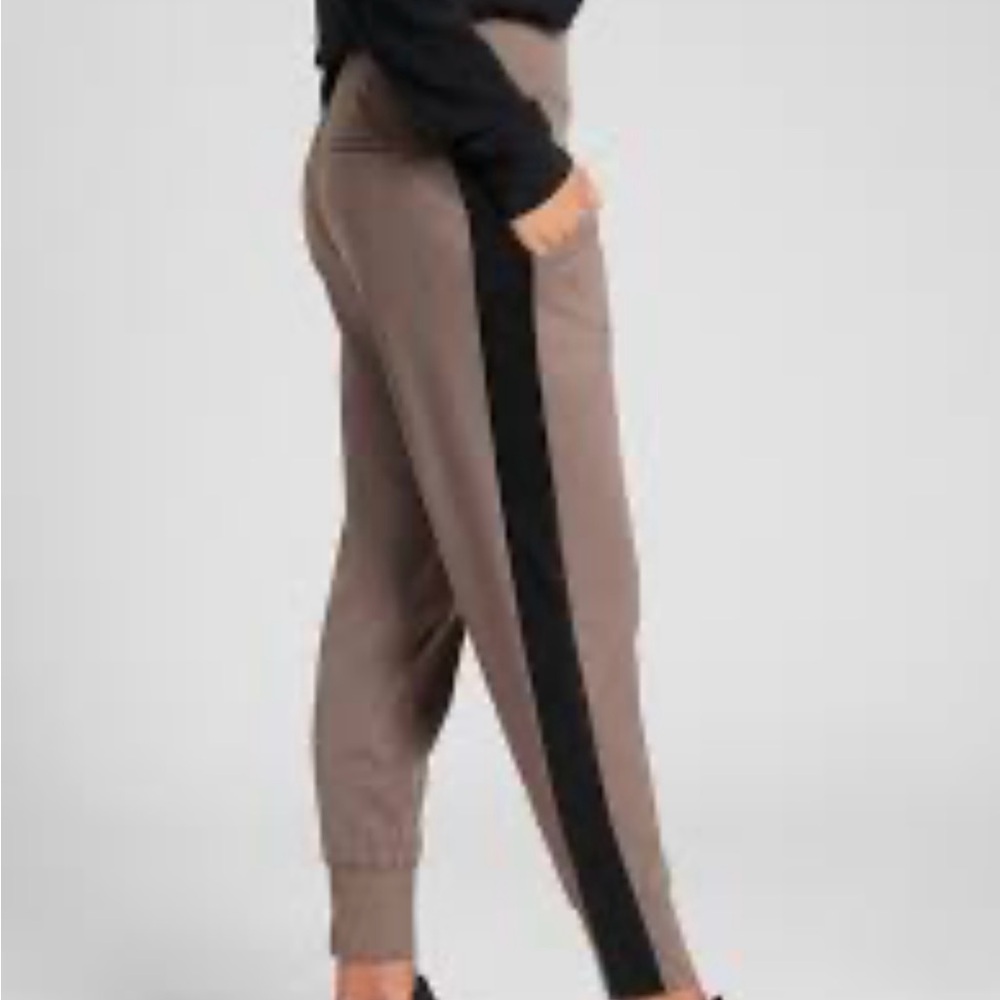 Athleta Venice Velvet stripe Jogger. NWT sz XLT
